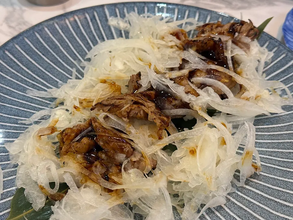 A plate of special sushi with thick cuts of fish
