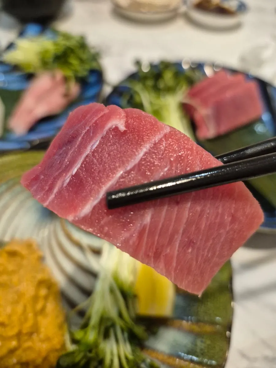 A generous portion of ankimo