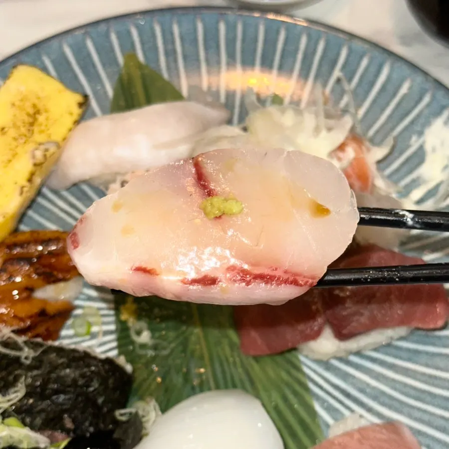 Tuna belly and negitoro sushi
