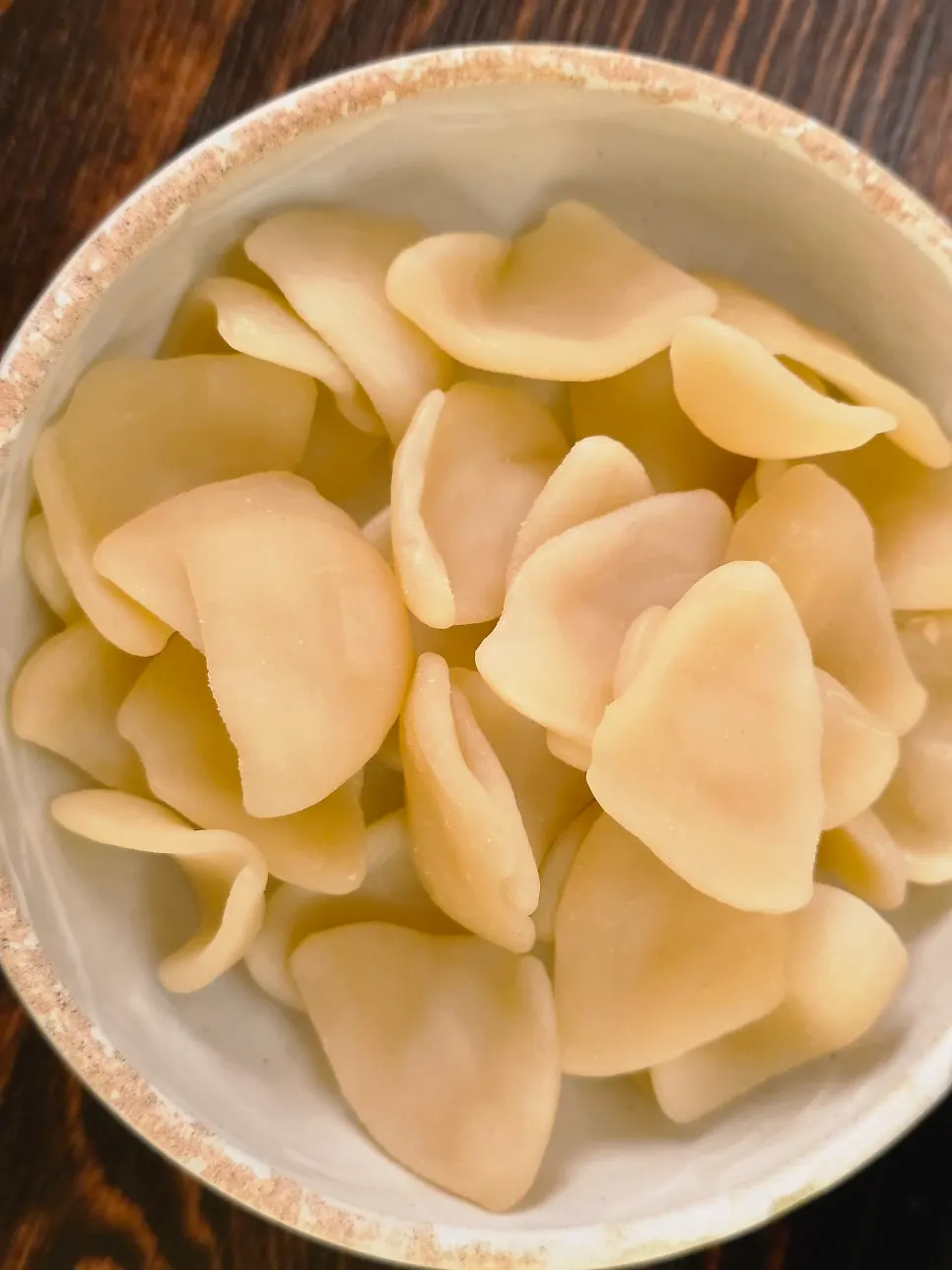 Gamjatang with the extra order of sujebi dough flakes added