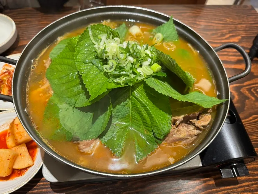 Basic side dish spread centered on kimchi and kkakdugi