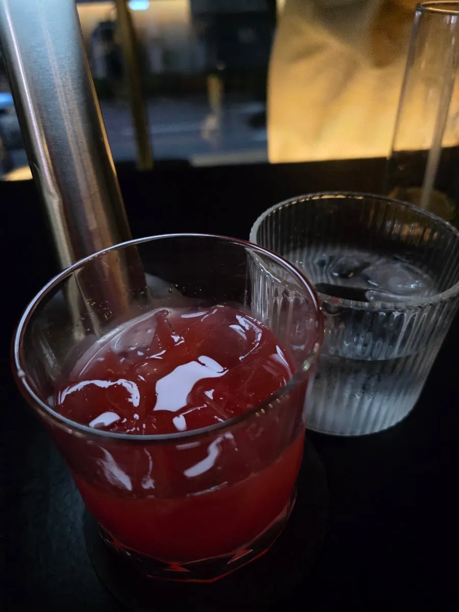 A cocktail at Chomyeon