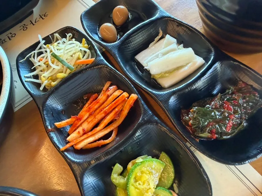 Side dishes with mild seasoning
