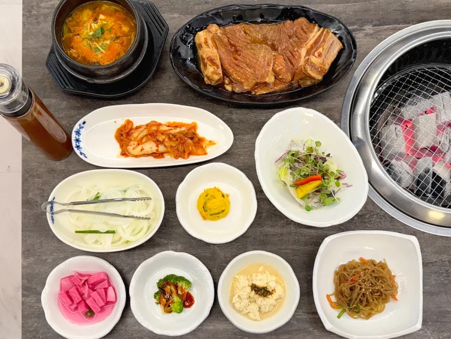 테이블 오더로 주문하는 화면