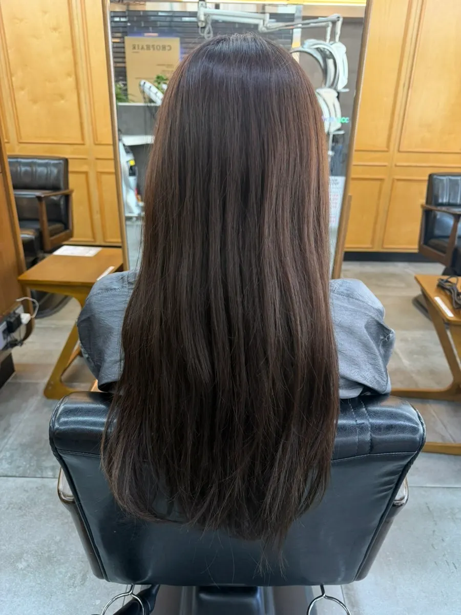 Price chart organized by hair length