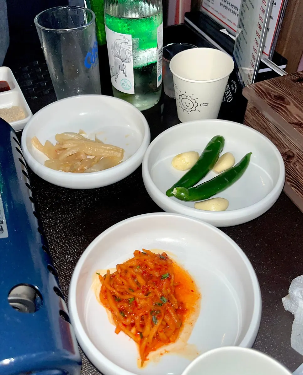 두부 들어간 된장찌개와 명란젓