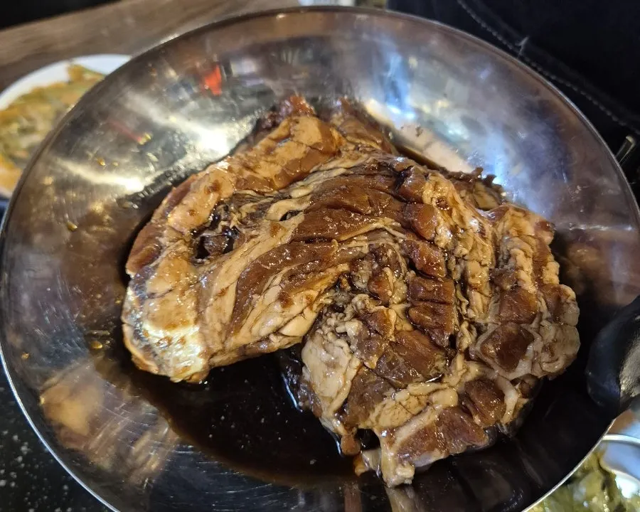 따로 판매도 하는 초량형제갈비 파김치
