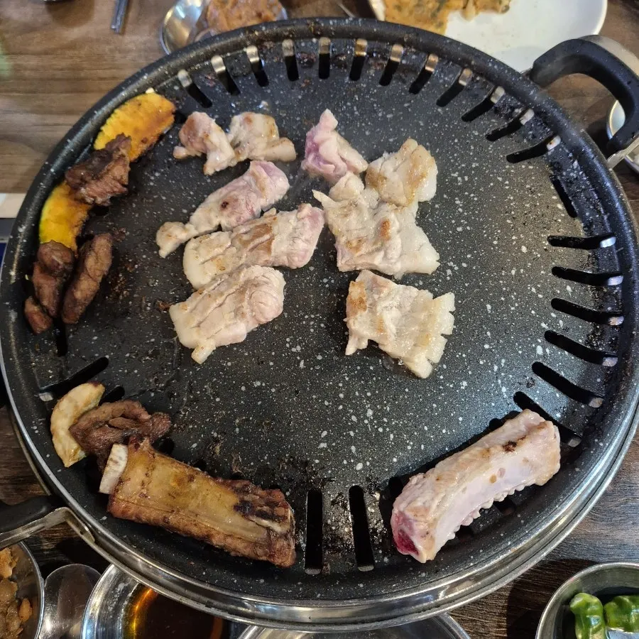 추가로 주문한 생갈비