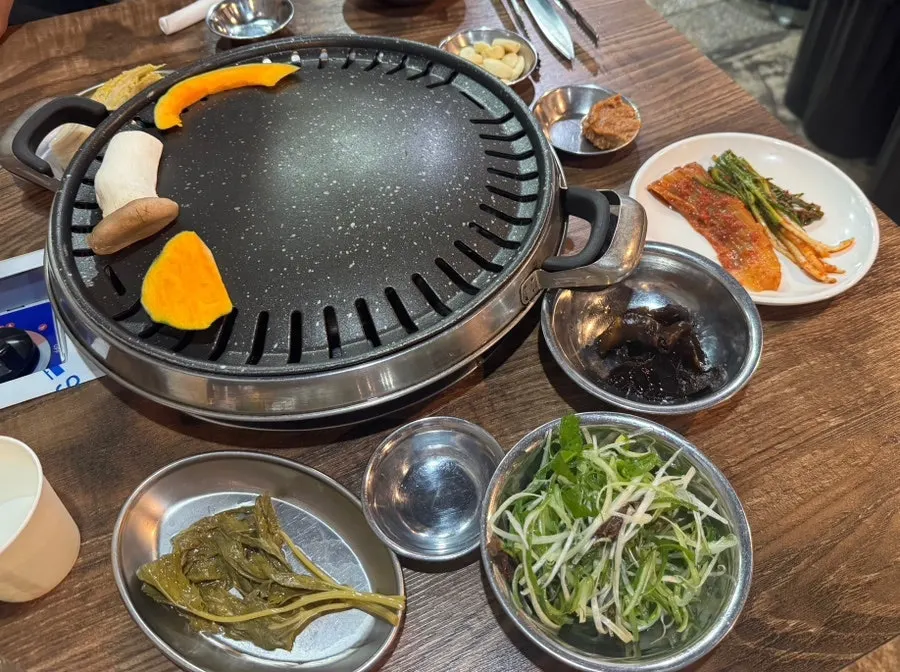 Table set after ordering