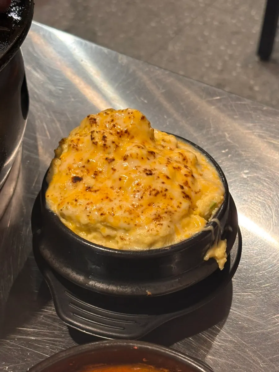 A wrap bite with the meat