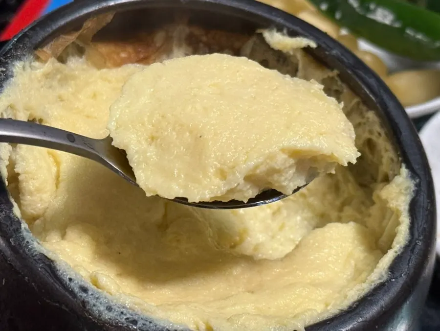 Steamed egg at Chowon Restaurant