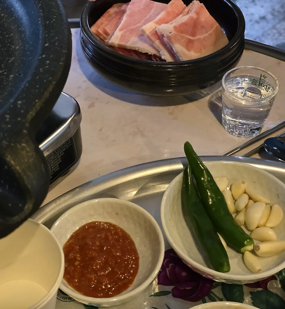 반찬 셀프바