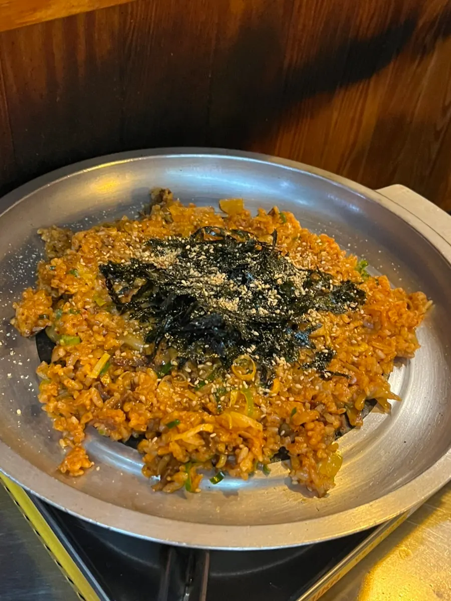 Specialty cut beef dipped in salt sauce