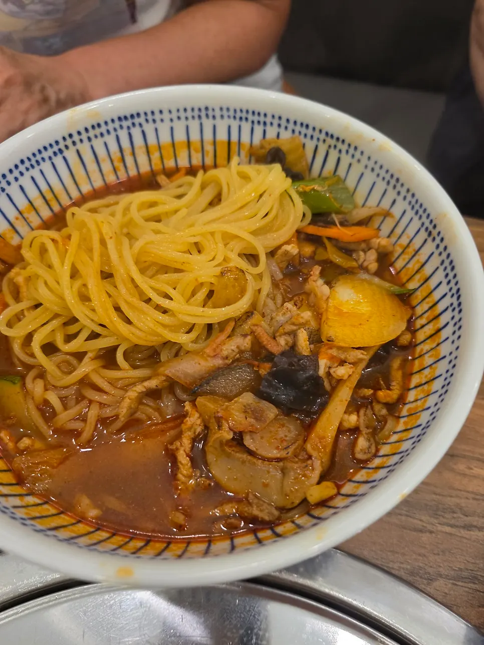 비벼 먹는 간짜장 면