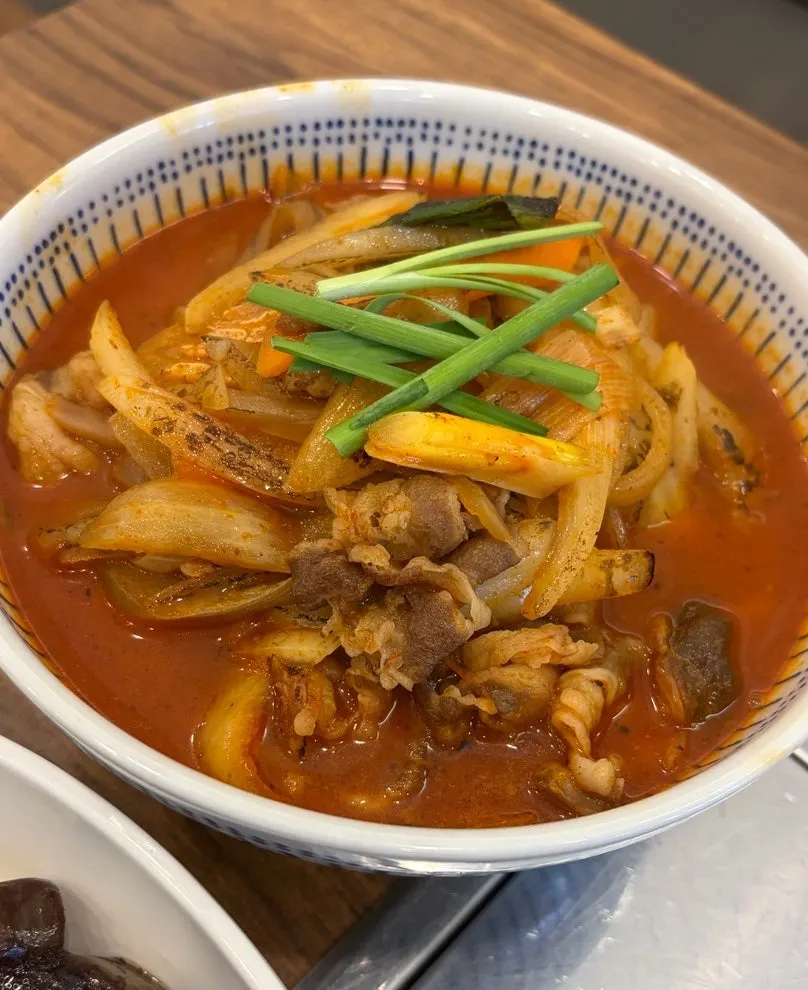 차돌이 올라간 차돌짬뽕