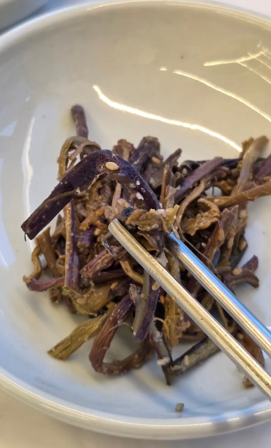 Bowl of soft tofu and other side dishes