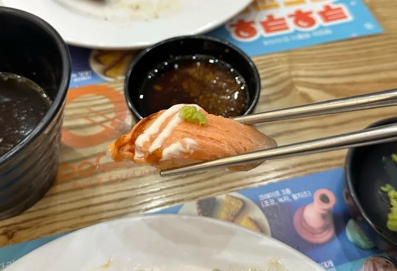 Menu jjamppong yang diambil dari buffet