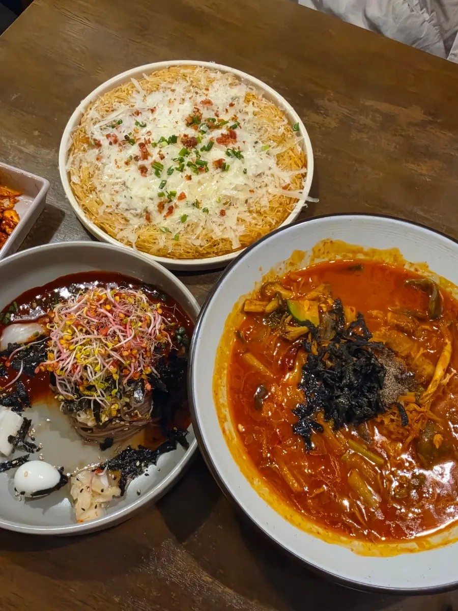 현대메밀 주문 메뉴 사진