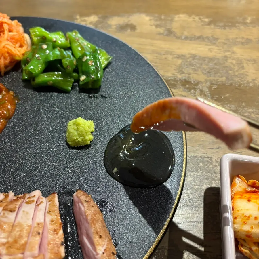 안심수육 곁들임 반찬