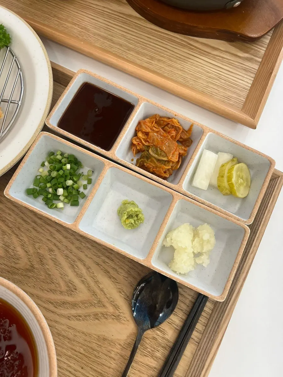 모밀정식 구성 사진