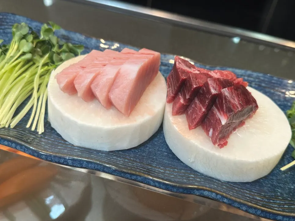 Maguro Tuna private-room dining area