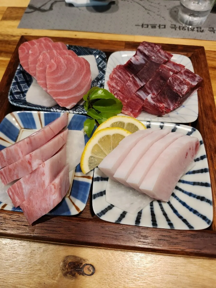 참치 코스 두 번째 리필