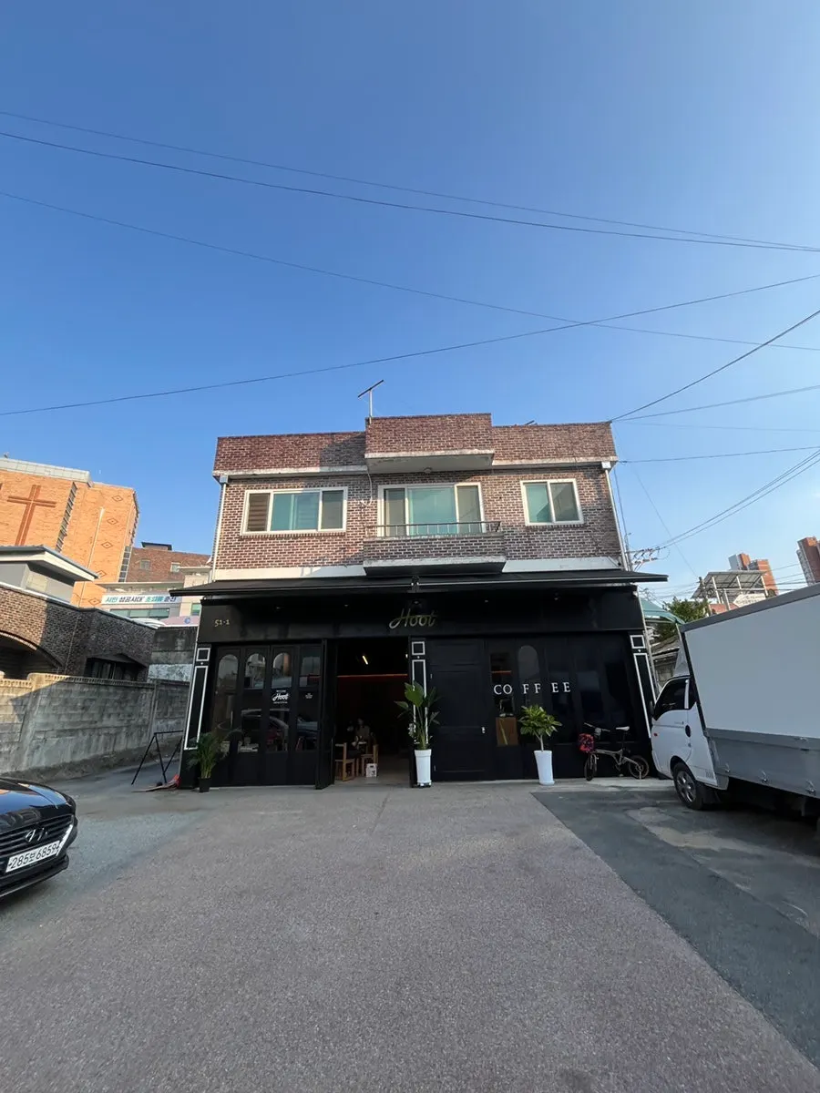 카페 훗 디저트 진열 공간
