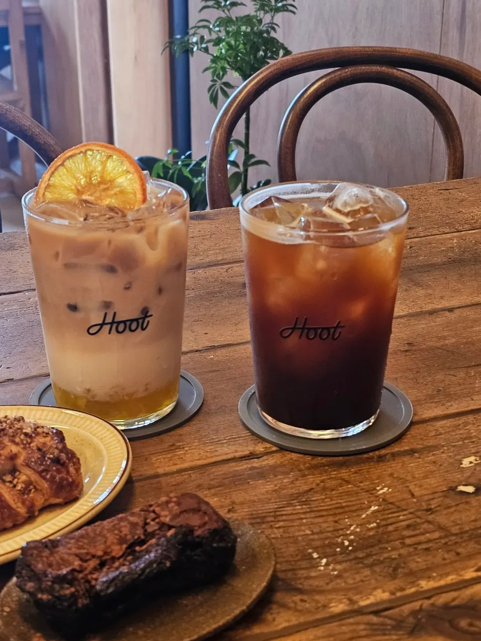 Rich chocolate-flavored choco fudge at Hoot