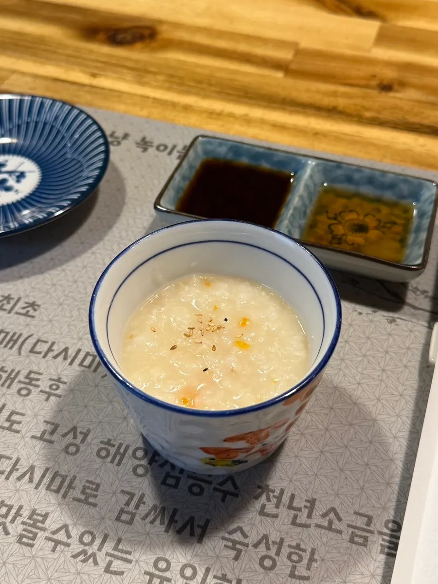 참치 코스 기본찬 구성