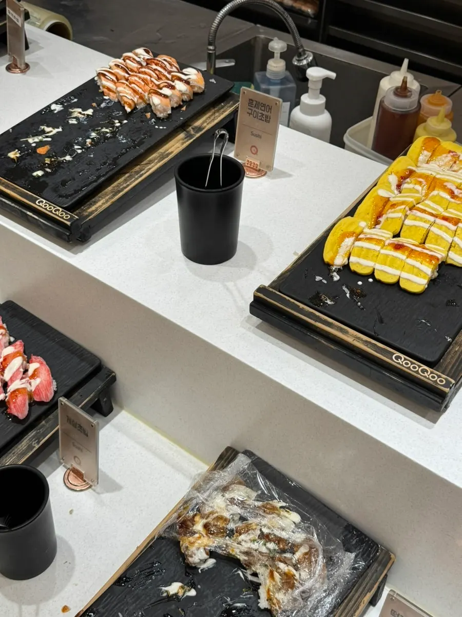 Appetizer station at QooQoo Chuncheon Branch