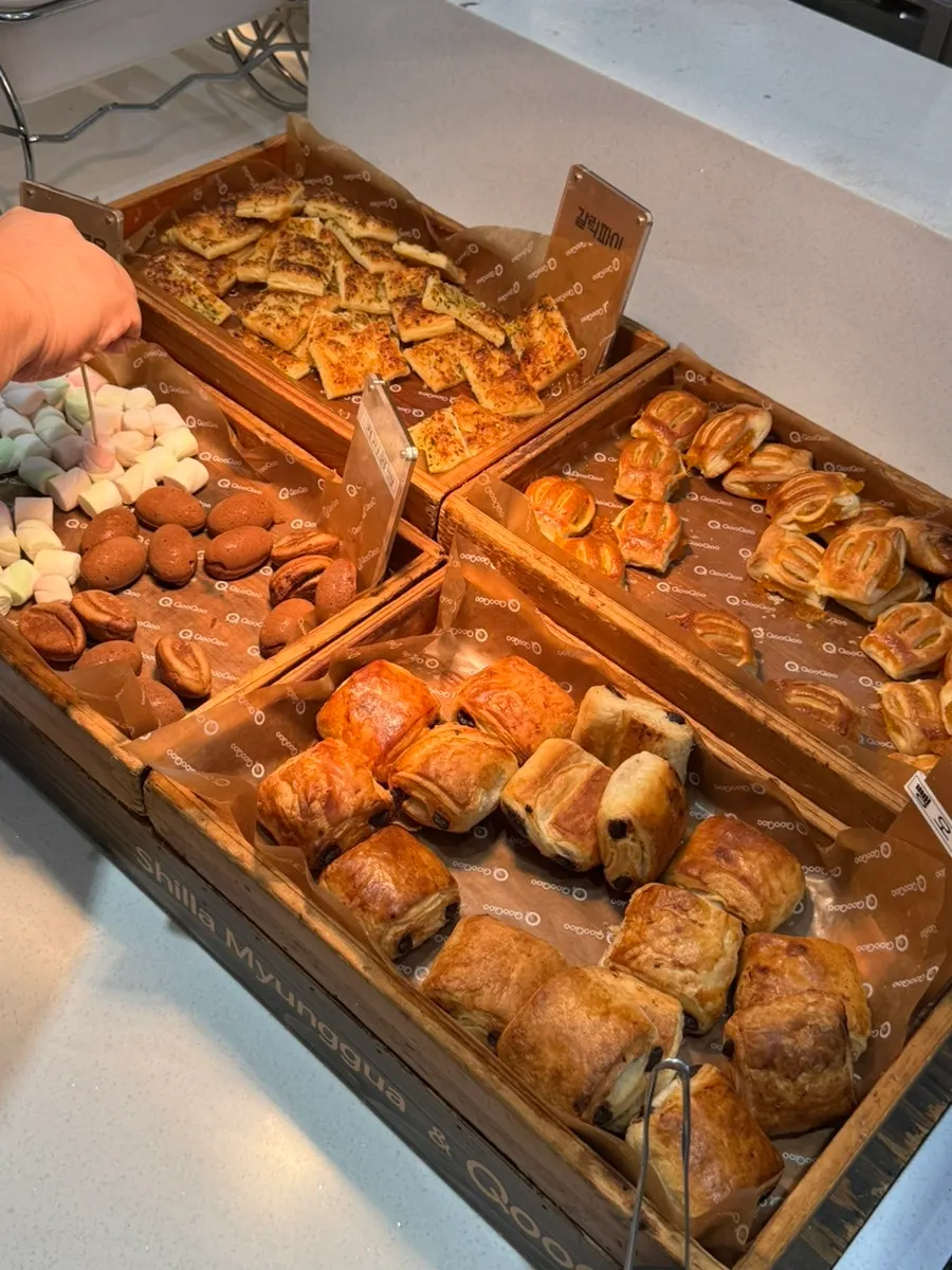 Meat dish station at QooQoo Chuncheon Branch