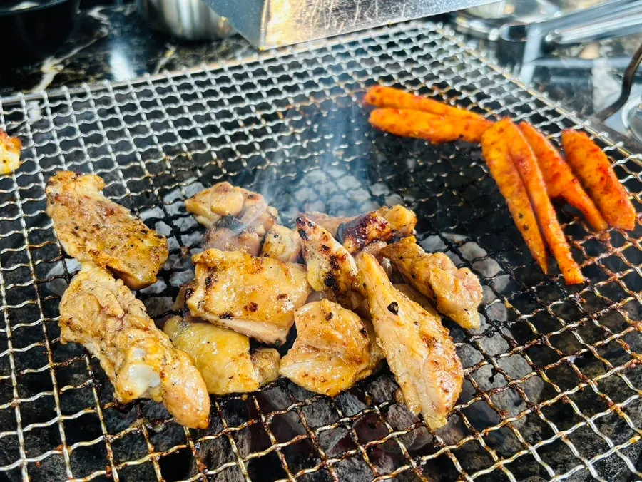 Final photo of the charcoal-grilled dakgalbi visit