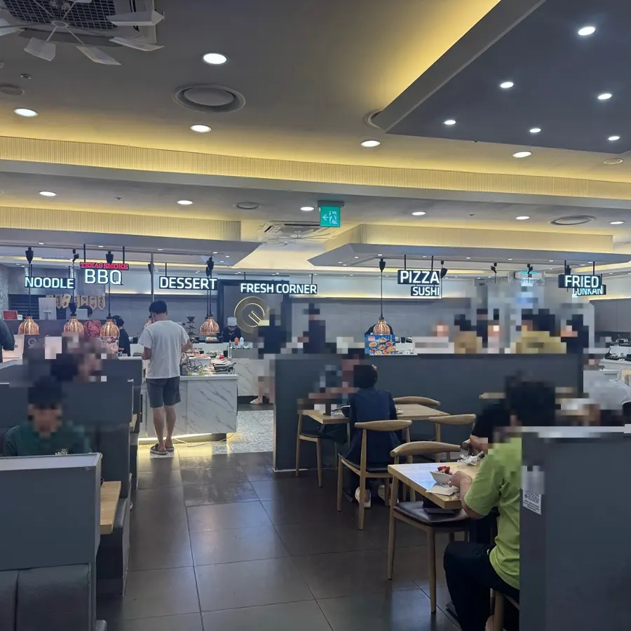Barra de postres de QooQoo Chuncheon Branch