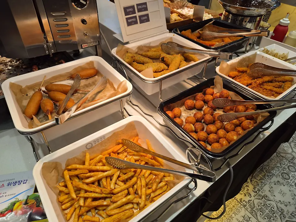Photo before using the self-serve bar