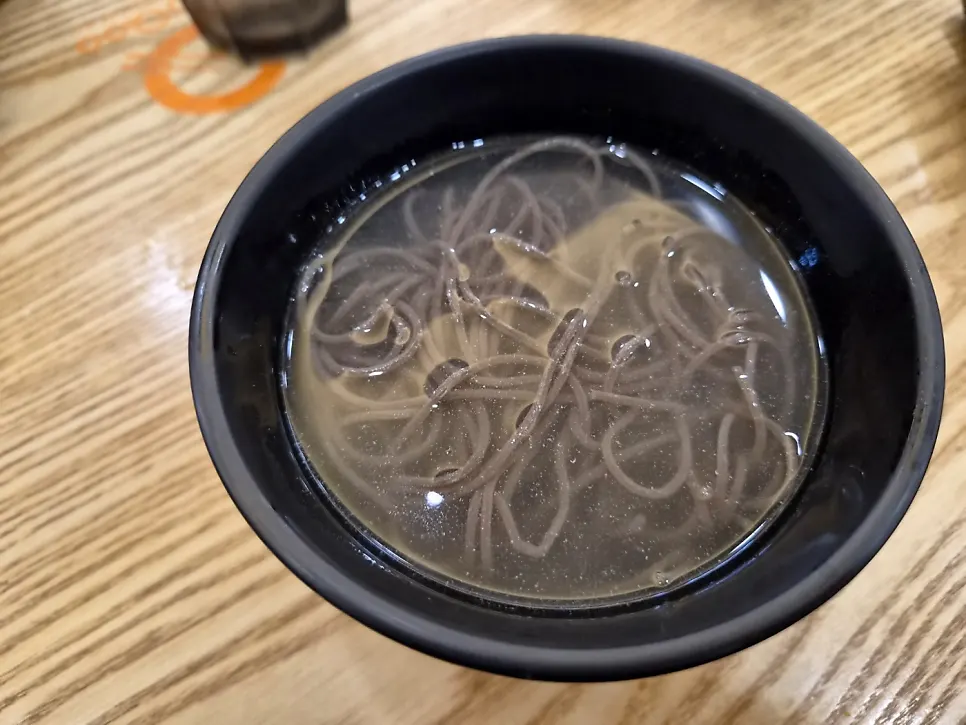 My girlfriend's plate of raw-fish sushi