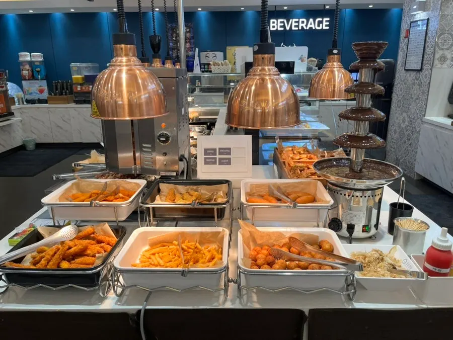 Table filled with food