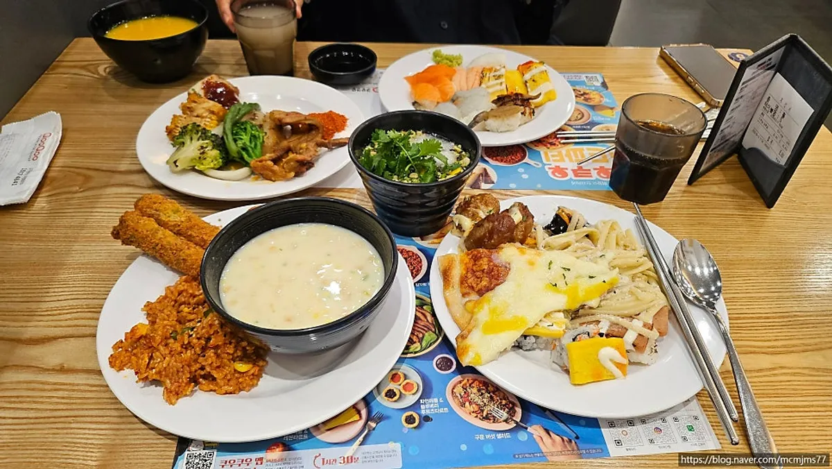 Kids' café for children at QooQoo Chuncheon Branch