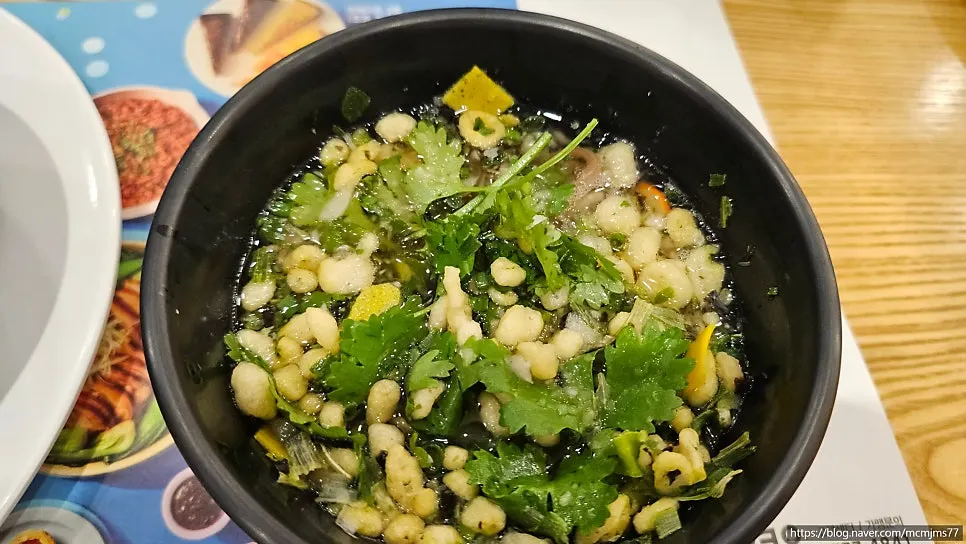 A heaping plate from the buffet