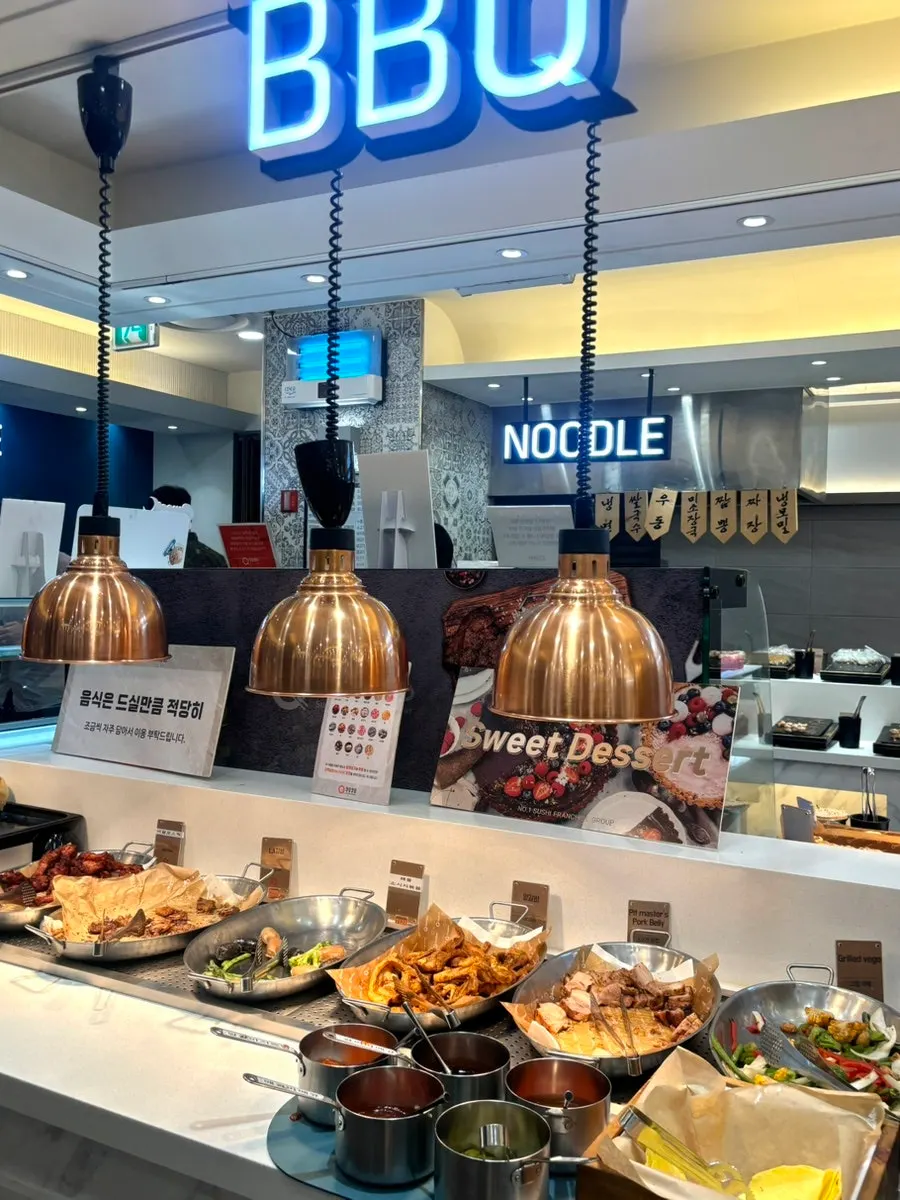 First photo from the weekend lunch visit to QooQoo Chuncheon Branch