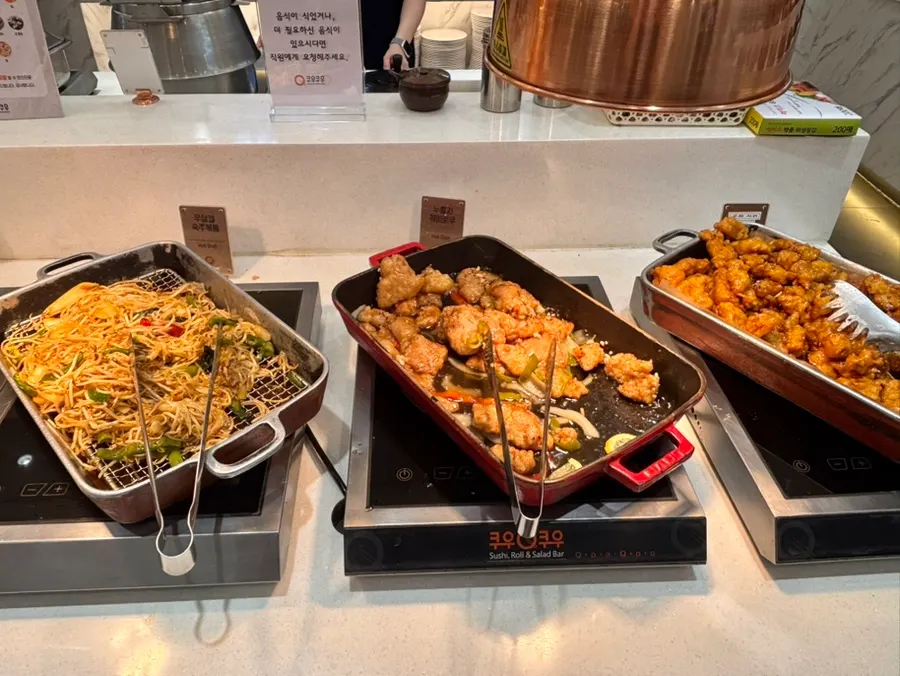 A tray full of large shrimp