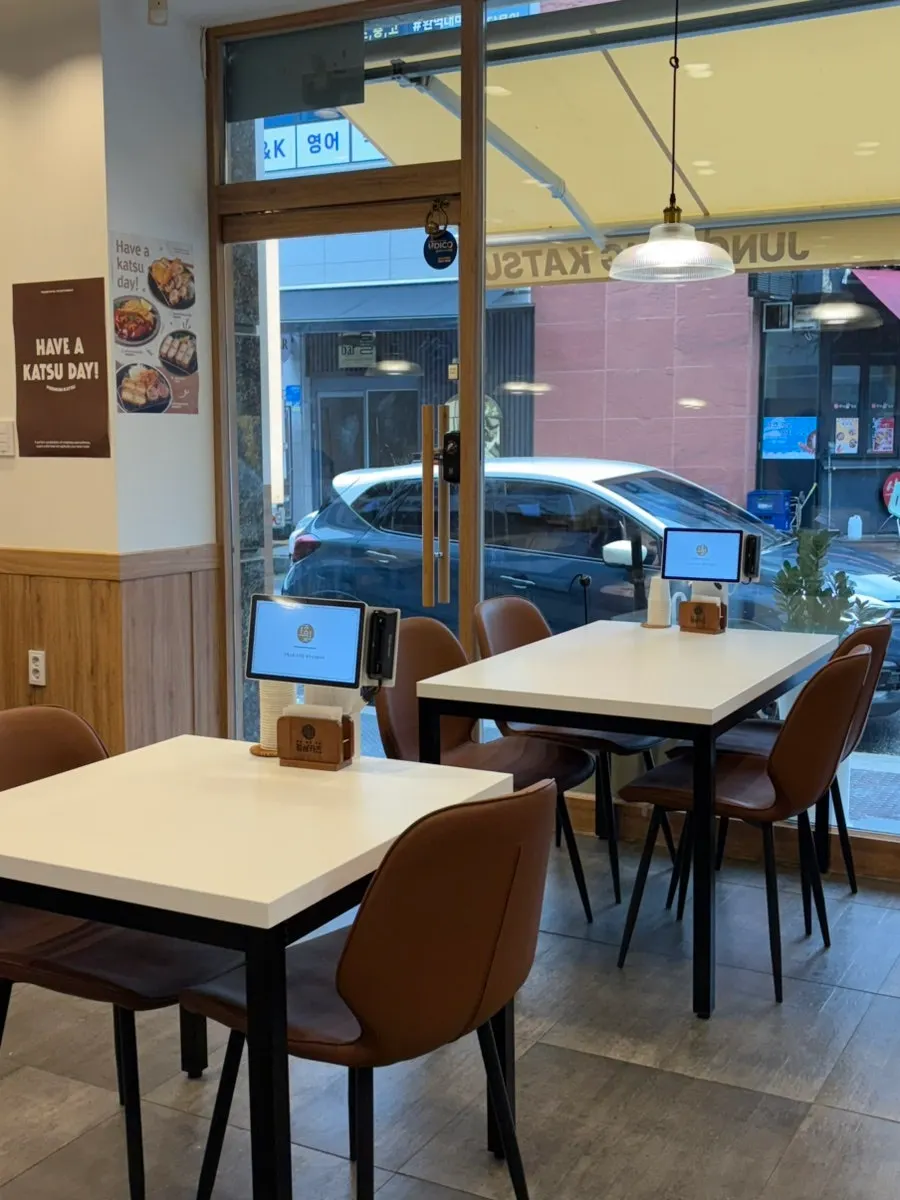 ภายในร้าน Jeongseong Katsu Chuncheon Toegye Branch