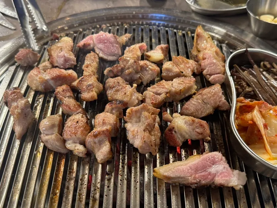 Gabrisal and pork neck meal