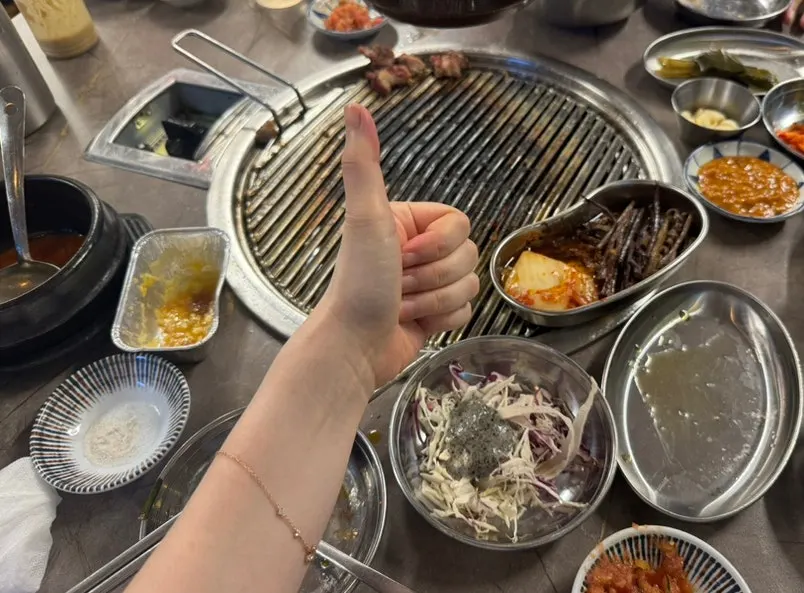 Korean BBQ restaurant lunch menu guide