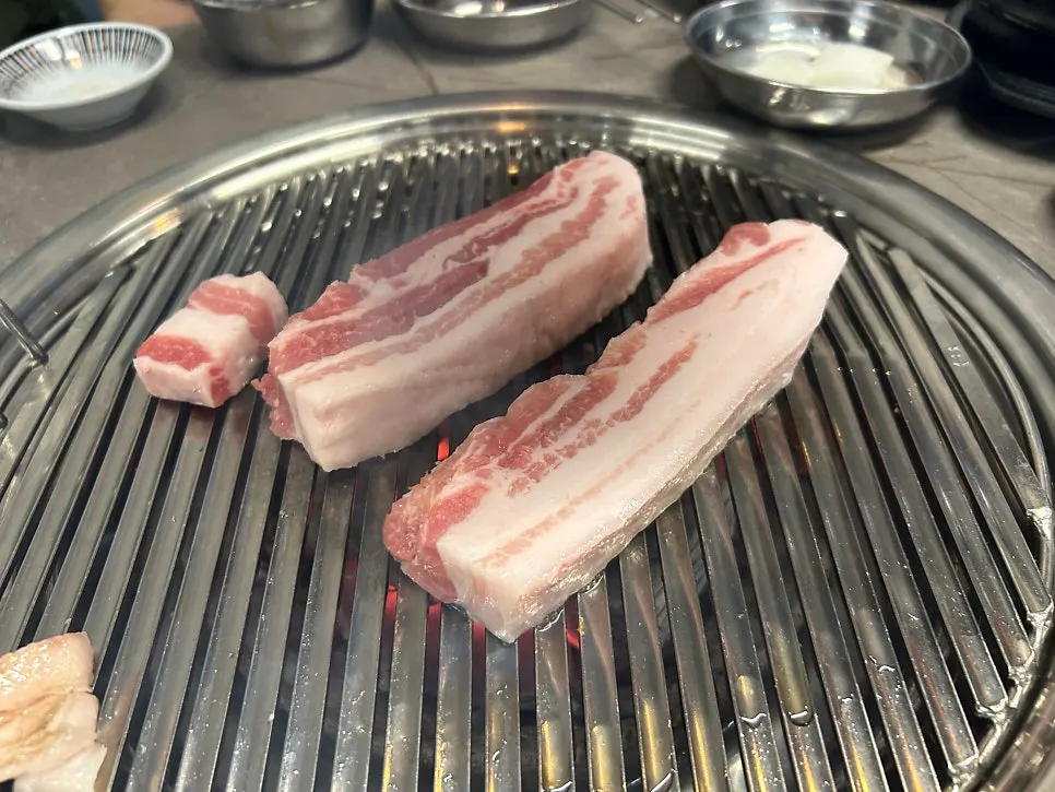 Grilled meat and cheese