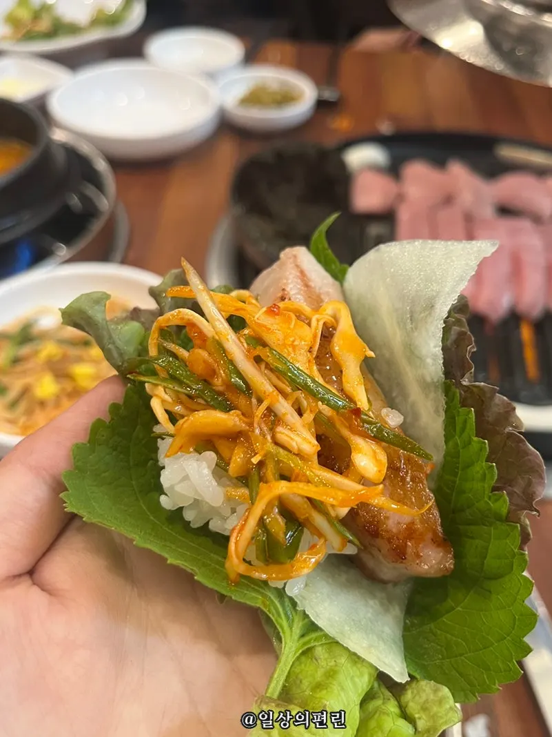 새콤달콤한 파채쫄면