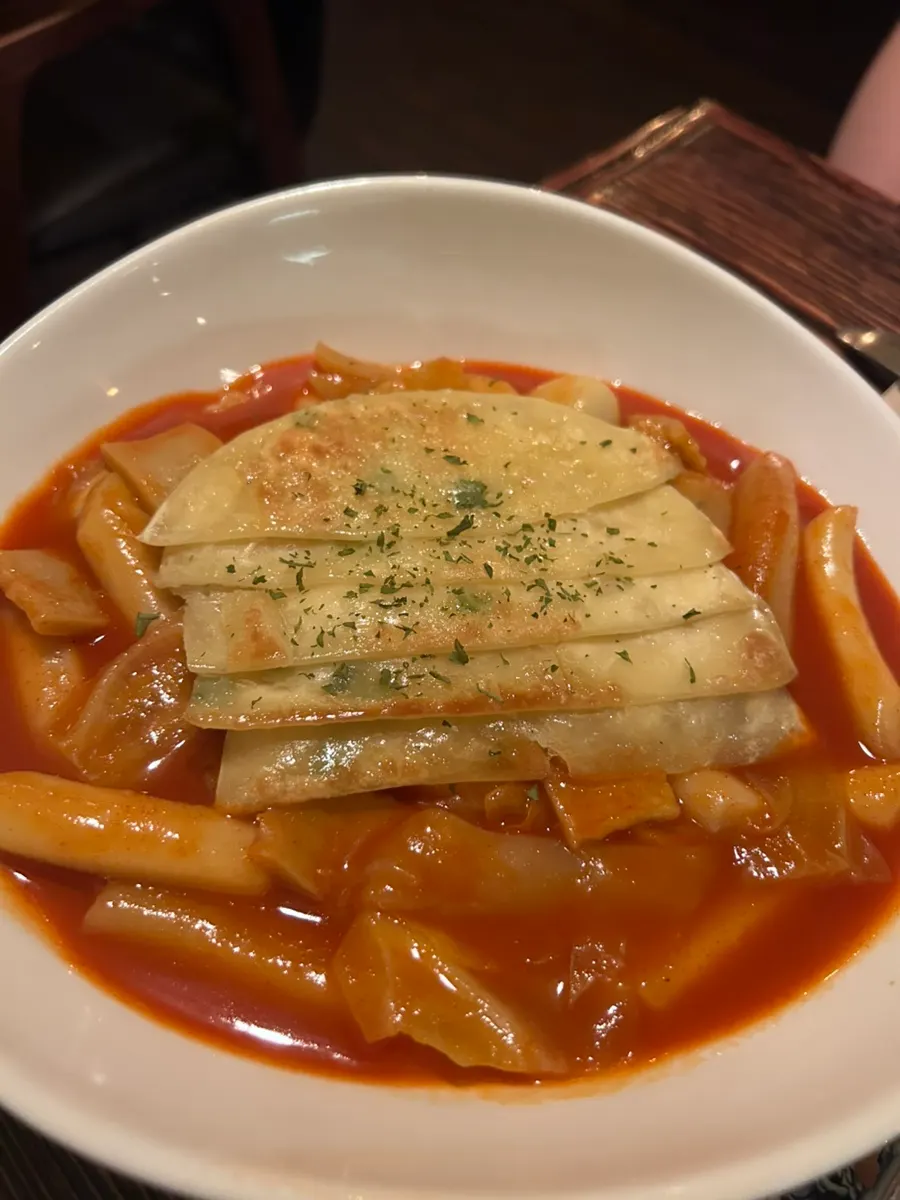 모듬카츠 단면