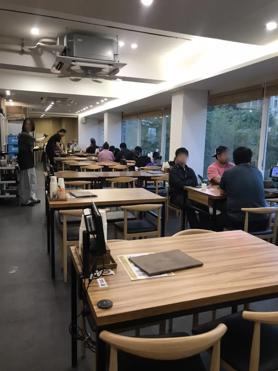 낙원의소바 충무로역본점 매장 입구 모습