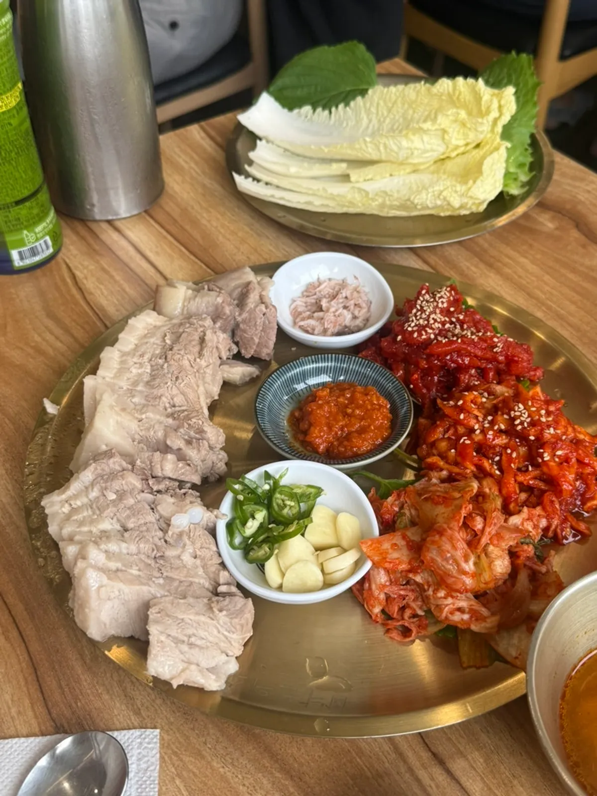 낙원의소바 대표보쌈 2인 소자 한 상