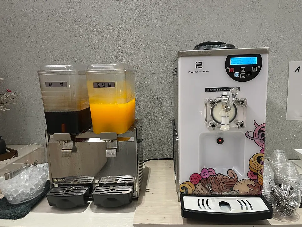 Self-serve bar stocked with shabu-shabu ingredients