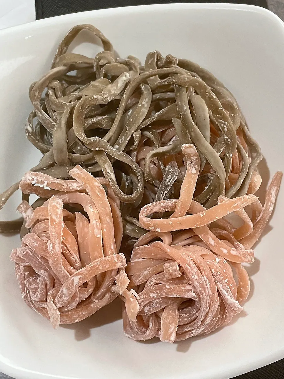 Shabu-shabu broth simmering with ingredients